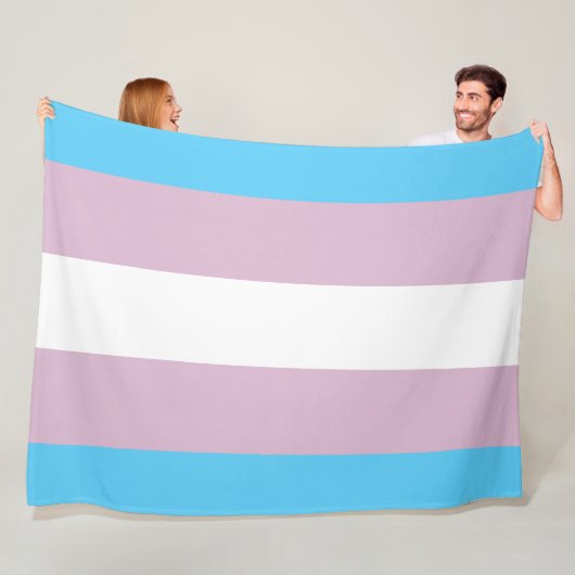 Couvertures d'ouatine de drapeau de transsexuel (En situation)