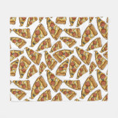 Couvertures d'ouatine de motif de pizza (Devant (Horizontal))