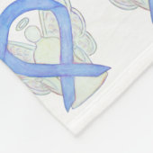 Couvertures en molleton avec ruban de sensibilisat (Coin)