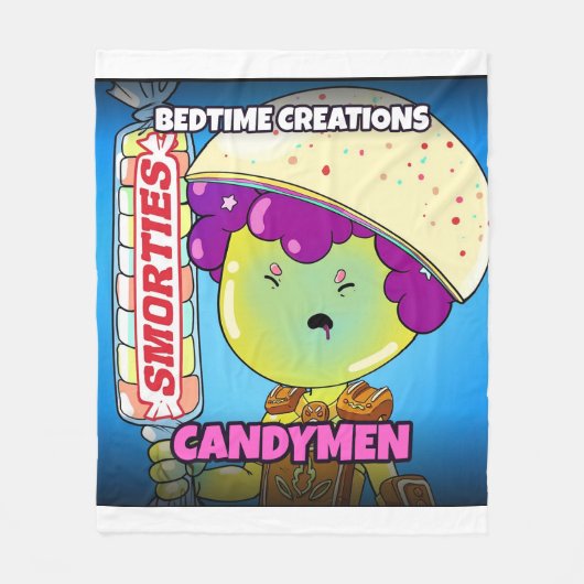Couvertures en molleton Bedtime Creations Candymen (Devant)