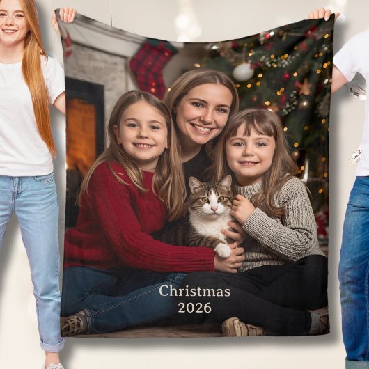 Couvertures en molleton pour Noël avec famille et