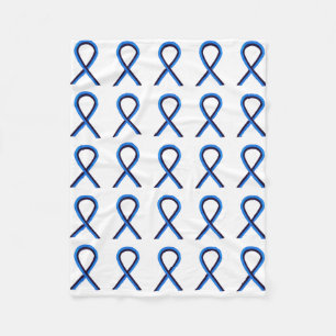 Couvertures en polaire de sensibilisation au mélan