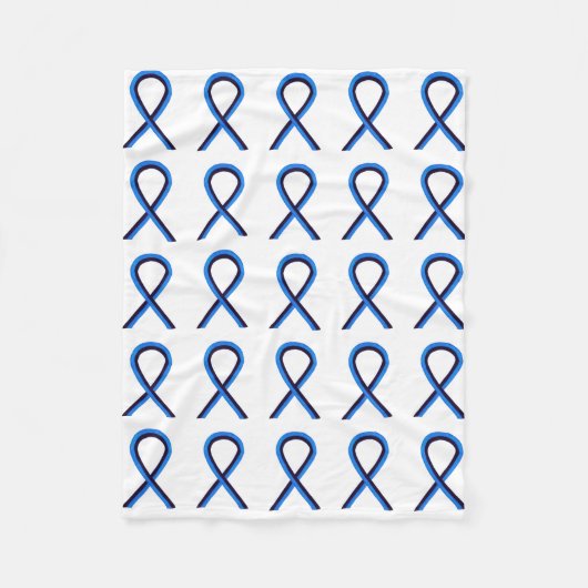 Couvertures en polaire de sensibilisation au mélan (Devant)