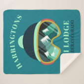 Couvertures en polaire Masque de Ski (Devant (Horizontal))