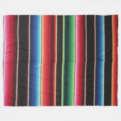 Couvertures en polaire MEXICAINE (simulées) (Devant (Horizontal))