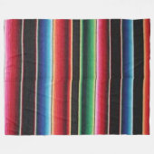 Couvertures en polaire MEXICAINE (simulées) (Devant (Horizontal))