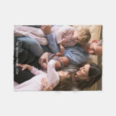 Couvertures en polaire personnalisées Ajoutez votr (Devant (Horizontal))