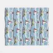 Couvertures en toison Motifs (Devant (Horizontal))