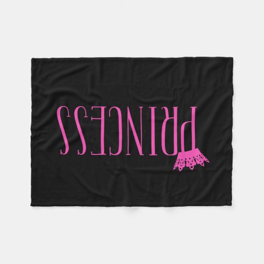 Couvertures en toison "PRINCESS" (Devant (Horizontal))