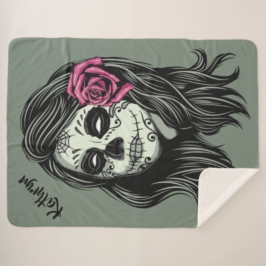 Couvertures faites sur commande de nom et de (Devant (Horizontal))