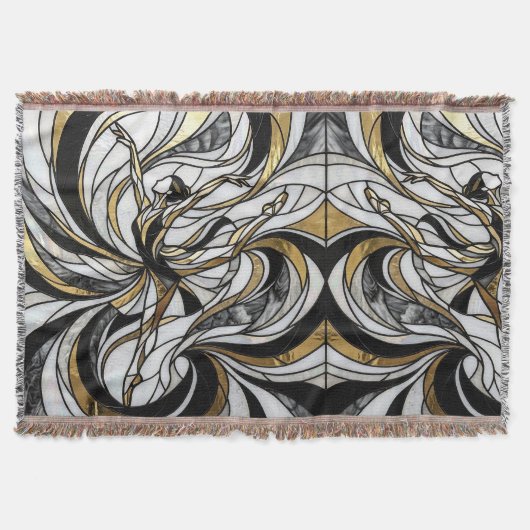 Couvertures Gold Motion Abstract Dancer (Devant)