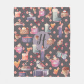 Couvertures Hygge - Cosy Life Monogram Aquarelle A (Devant)