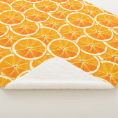 Couvertures jetées tranches de citrus orange (3/4)