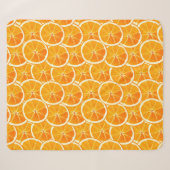 Couvertures jetées tranches de citrus orange (Devant (Horizontal))