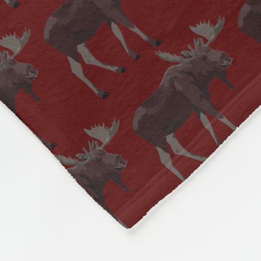 Couvertures Moose Art Blanket Moose Literie Sur Me (Coin)