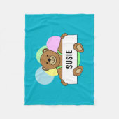 Couvertures personnalisées de bébé (Devant)