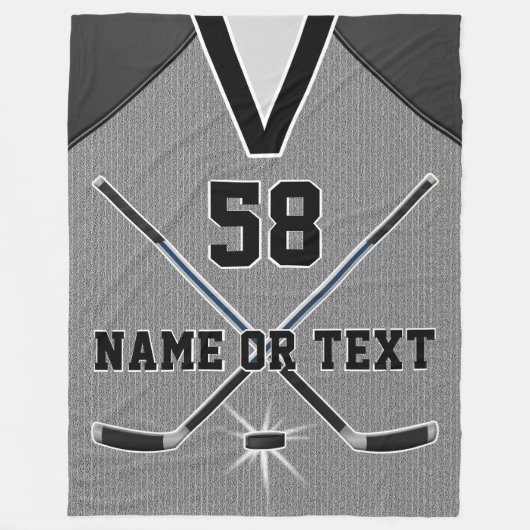 Couvertures personnalisées d'hockey, toutes (Devant)