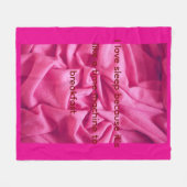 Couvertures personnalisées en molleton par Zazzle  (Devant (Horizontal))