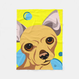 Couvertures pour enfants avec chien Chihuahua