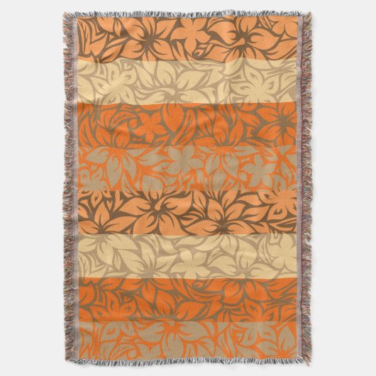 Couvertures rayées de ketmie hawaïenne de baie de (devant Vertical)