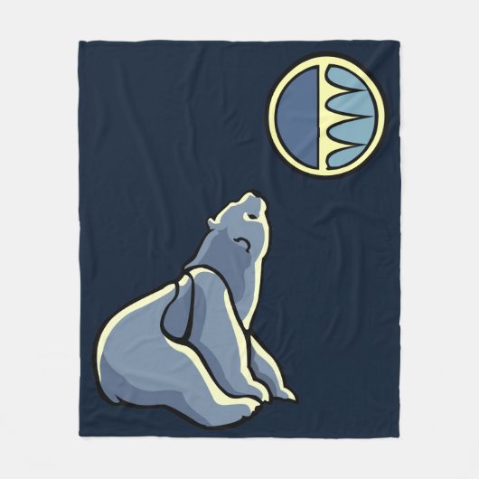 Couvertures tribales d'ours d'art de couverture (Devant)