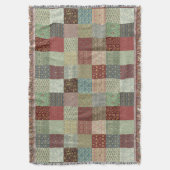 Couvertures vintages de patchwork d'héritage (devant Vertical)