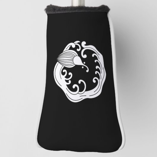 COUVRE-CLUB DE GOLF 雨龍の丸 ゴルフヘッドカバー (Tourné à 90°)