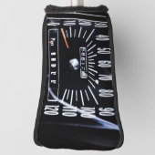 Couvre-club De Golf 1968 Classic Car Speedometer (Tourné à 90°)