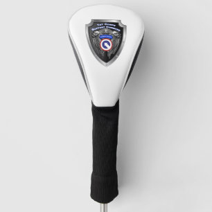 Couvre-club De Golf 1er commandement de soutien aéroporté Shield