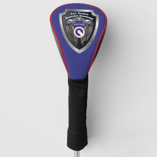 Couvre-club De Golf 1er commandement de soutien du corps (Devant)