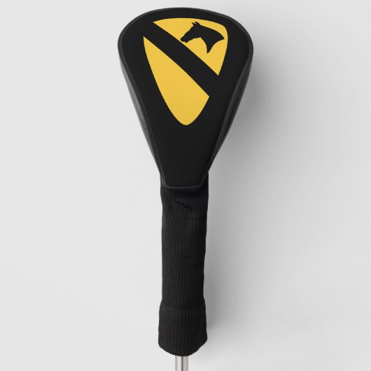 Couvre-club De Golf 1ère division de cavalerie Patch Patriotic (Devant)