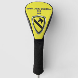 Couvre-club De Golf 1re Spécialiste de la division de cavalerie Hudgen
