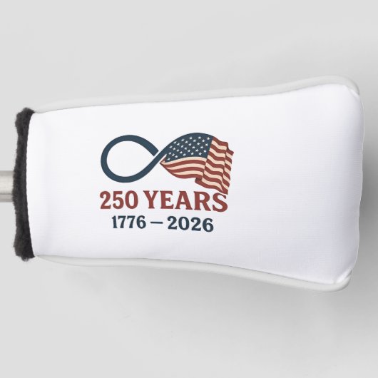 Couvre-club De Golf 250 Anniversaire 1776-2026 USA Patriotique (Devant)