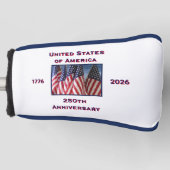 Couvre-club De Golf 250e anniversaire USA Patriotic Putter (Devant)
