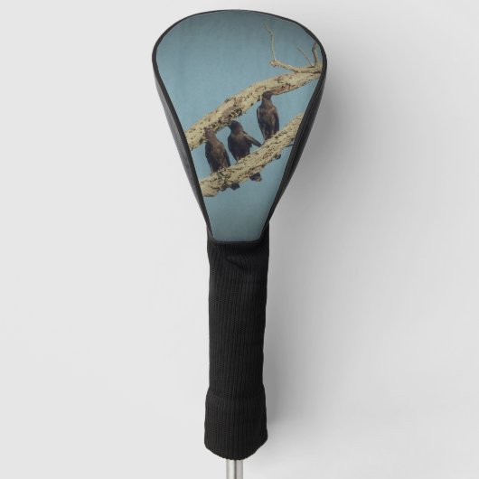 Couvre-club De Golf 3 Crows Golf Head Cover (Devant)