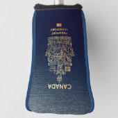 Couvre-club De Golf [400] Couverture canadienne de passeport (Tourné à 90°)