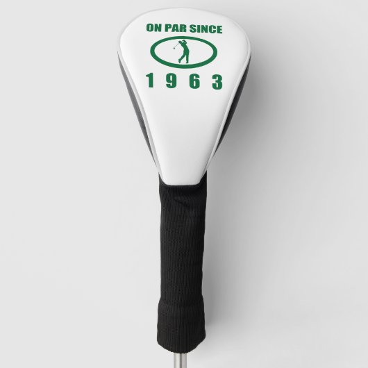 Couvre-club De Golf 60e anniversaire de Golf Lover 1963 (Devant)