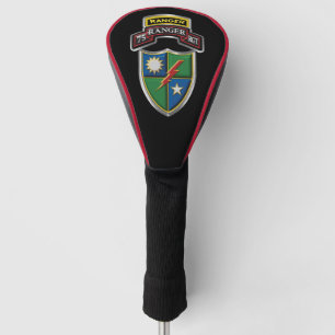Couvre-club De Golf 75e régiment de rangers "Les Rangers mènent la voi