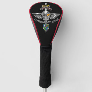Couvre-club De Golf 75e régiment de rangers "Vétéran de combat"
