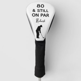 Couvre-club De Golf 80e Anniversaire Hommes Golfer Funny Custom