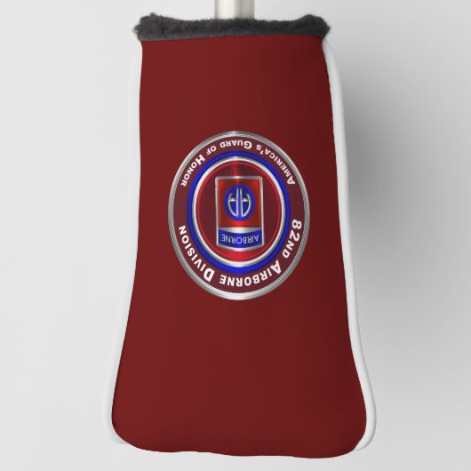 Couvre-club De Golf 82e division aéroportée Conception Customisée (Tourné à 90°)