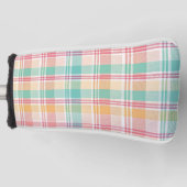 Couvre-club De Golf À damiers multicouleur (Devant)