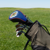 Couvre-club De Golf A personnalisé votre drapeau d'état de la Virginie (In Situ)