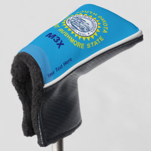 Couvre-club De Golf A personnalisé votre drapeau d'état du Dakota du