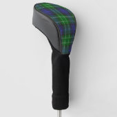 Couvre-club De Golf Abercrombie Blue Green Tartan Plaid Scottish (Incliné)