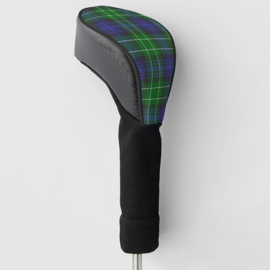 Couvre-club De Golf Abercrombie Blue Green Tartan Plaid Scottish (Incliné)