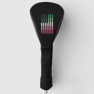 Couvre-club De Golf Abrosexuel USA Drapeau LGBT Cadeau Abrosexuel