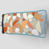 Couvre-club De Golf Abstract Modern Geometric Art (Devant)