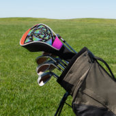 Couvre-club De Golf Abstrait Garden Plante Golf Club Chauffeur Head Co (In Situ)