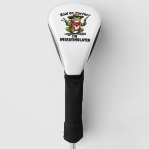 Couvre-club De Golf Accusez votre partenaire de surstimuler Frog ADHD
